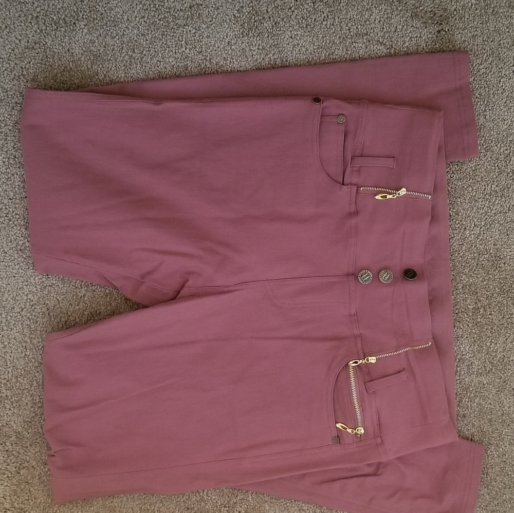 Bae City Antique Rose Jeggings